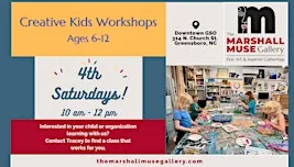 Weekend Kids’ Art Workshops Starting 9/26