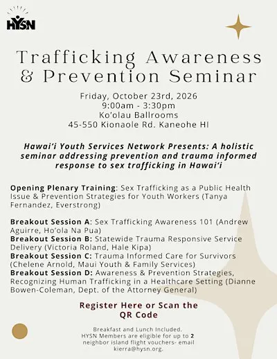 Trafficking Awareness & Prevention Seminar