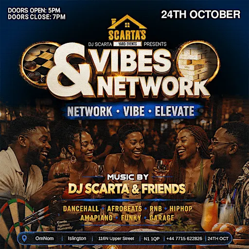 Scarta’s Yard Presents: Vybes & Network