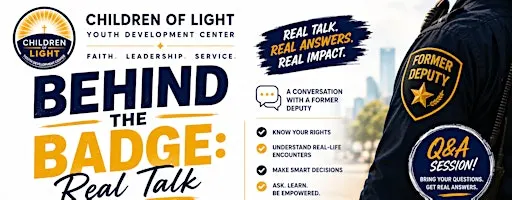 Behind The Badge: A Conversation With The Youth