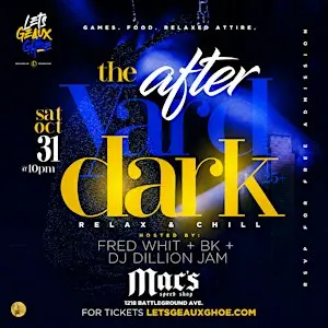 THE YARD AFTER DARK OUTDOOR/INDOOR PARTY