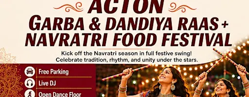 Garba & Dandiya Raas + Naratri Food Festival