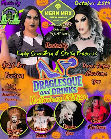 DRAGLESQUE & DRINK: Burlesque & Drag Show Halloween Edition