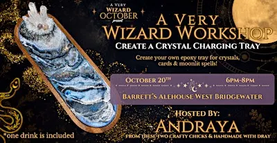 Sip & Pour: Epoxy Wizard Workshop @ Barrett's Alehouse West Bridgewater