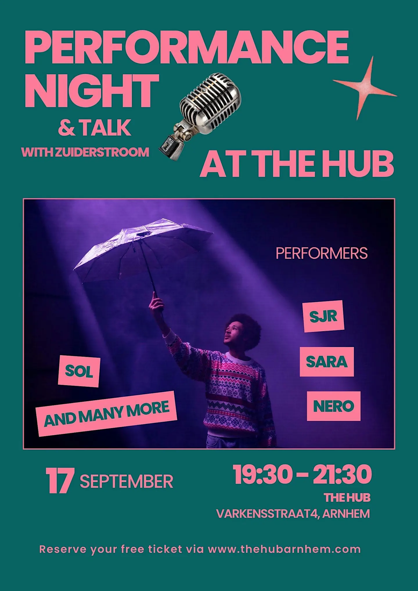 Performance night with ZUIDERSTROOM