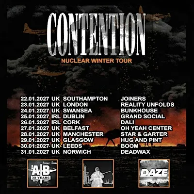 Contention (US) / Crowquill (UK) + Support TBA @ Dali, Cork
