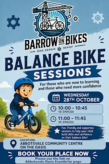 Balance bike session