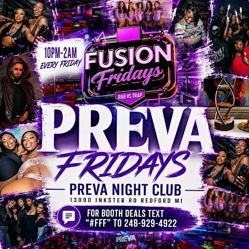 Fusion Fridays X Funny, Fly, Fridays @ Preva