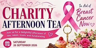 Charity Afternoon Tea for Breast Cancer Now