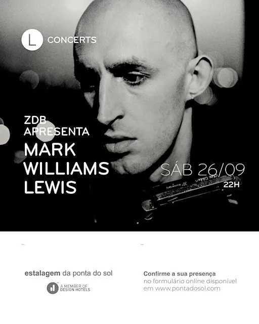 Concertos L - ZDB apresenta Mark William Lewis