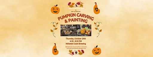Pumpkin Carving + Painting!