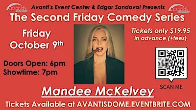 2nd Friday Comedy Series: Mandee McKelvey!