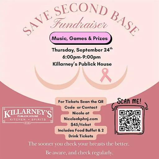 Save Second Base - Breast Cancer Fundraiser