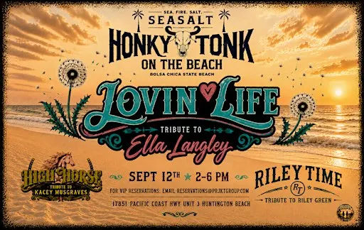 Ella Langley, Kacey Musgraves, Riley Green Tributes @ Sea Salt-on the Beach