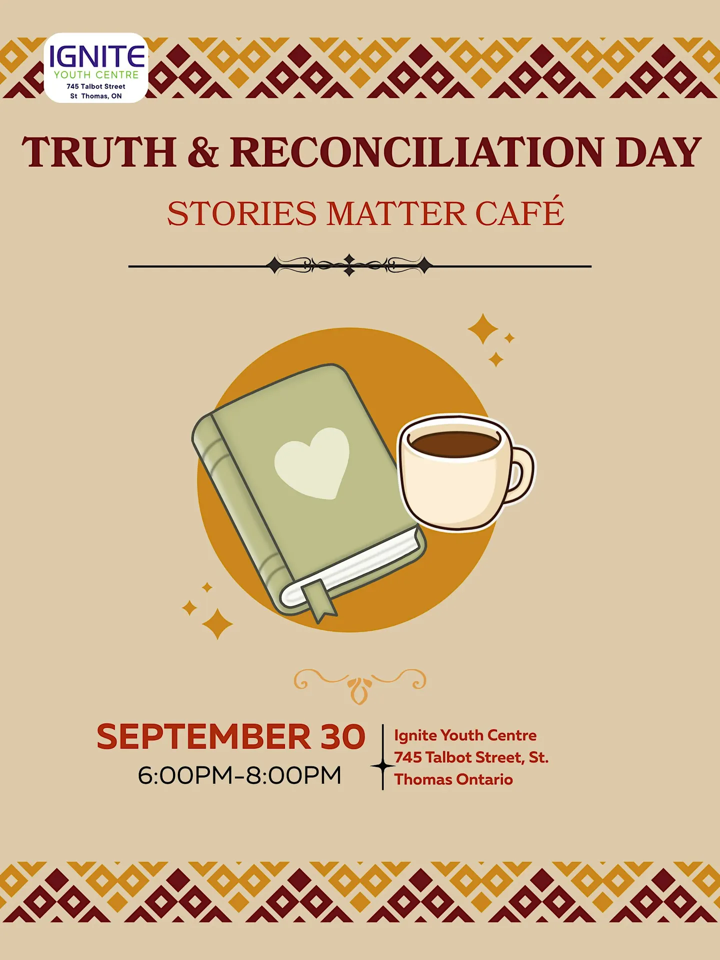 Truth and Reconciliation Day- Stories Matter Cafe