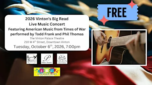 Live Music Concert featuring Todd Frank and Phil Thomas