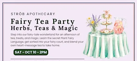 Magical Plant Fairy Tea Party