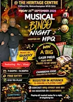 Lively 'Musical' Bingo Fun @the Heritage Centre - September Edition