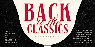 Back to the Classics: Clarified Cocktails