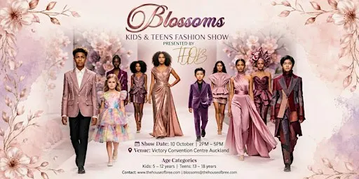 Blossoms Kids & Teens Fashion Show 2026!