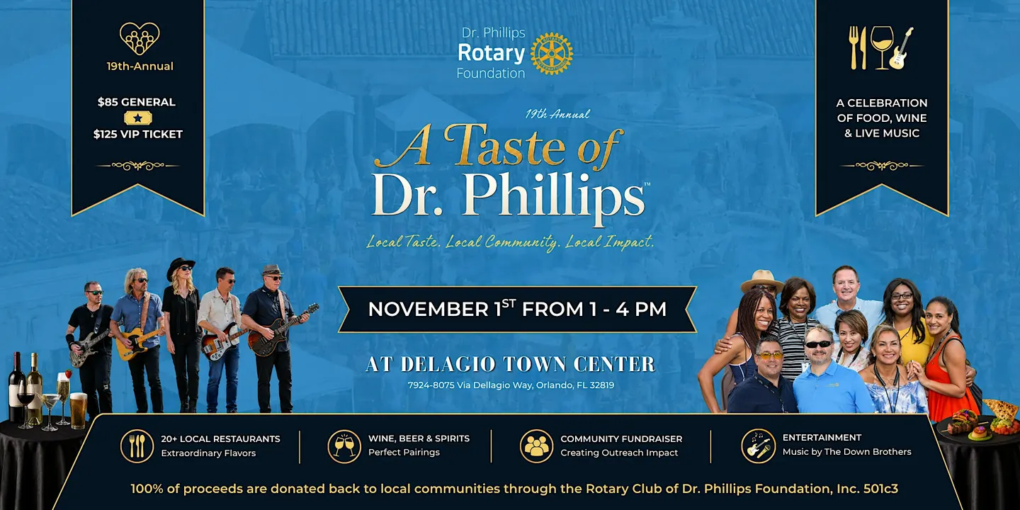 A Taste of Dr. Phillips 2026 - By Rotary Club of Dr. Phillips Foundation