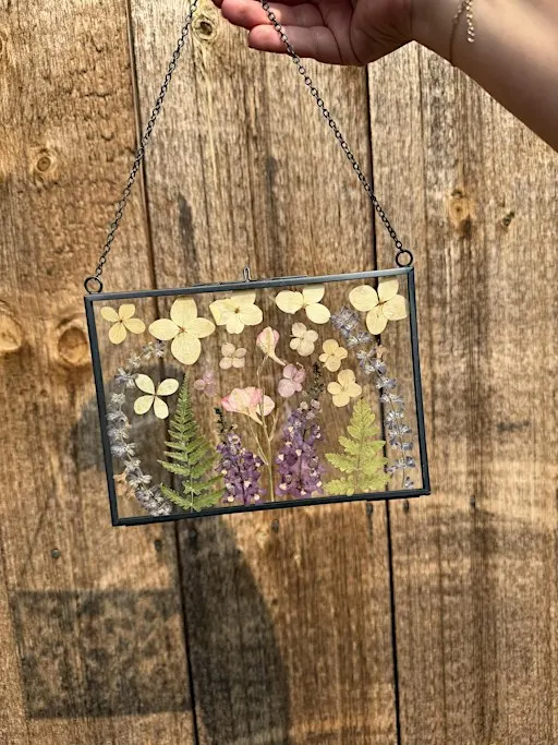 DIY Botanical Suncatcher