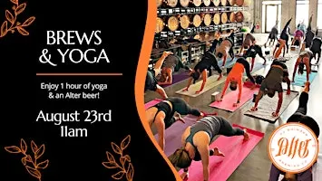 Brews + Yoga at Alter Brewing Co.