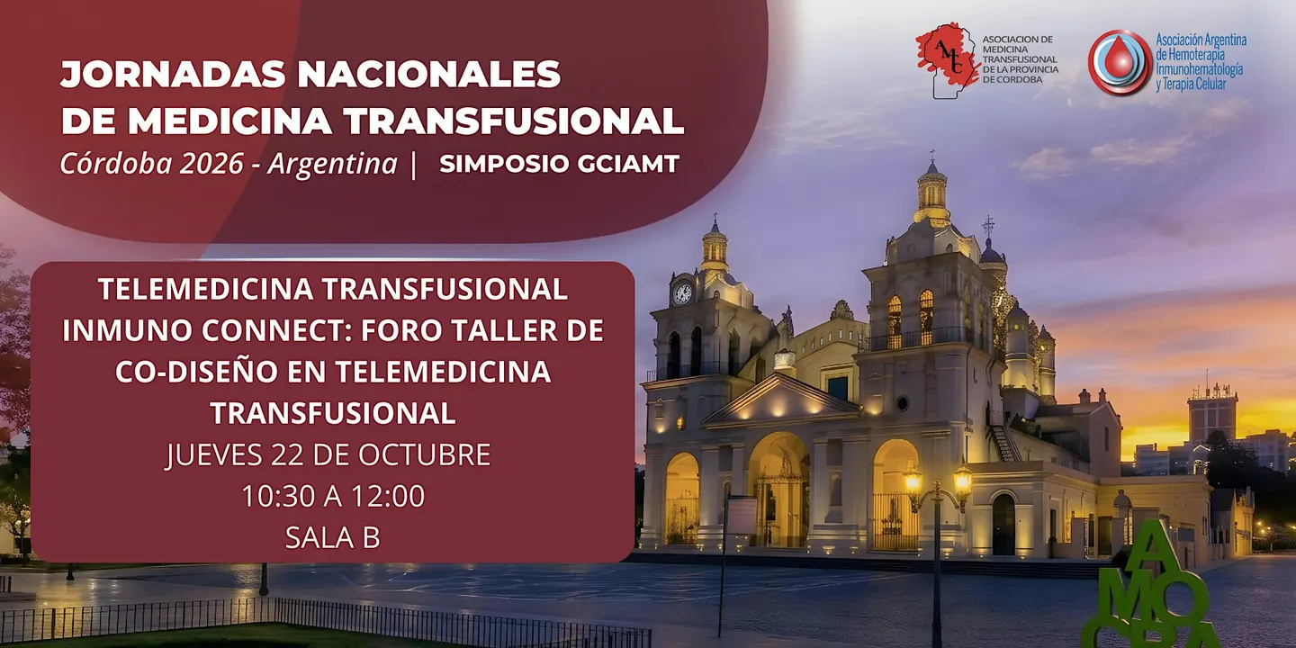 Telemedicina Transfusional INMUNO CONNECT: FORO TALLER DE CO-DISEÑO