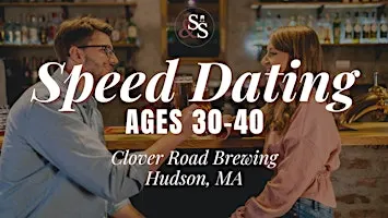Speed Dating Ages 30-40 in Hudson, MA at Clover Road Brewing
