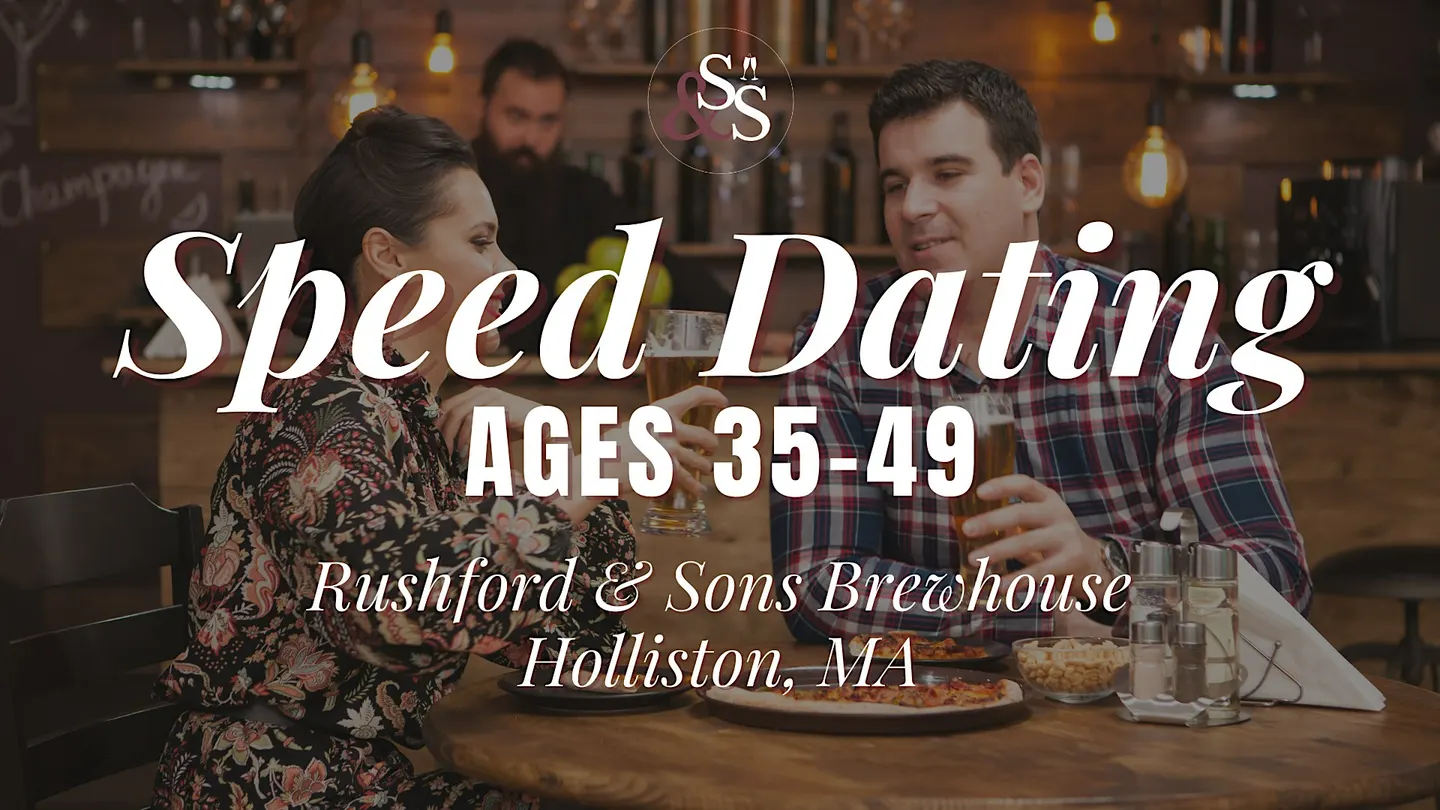Speed Dating Ages 35-49 in Holliston, MA at Rushford & Sons Brewhouse