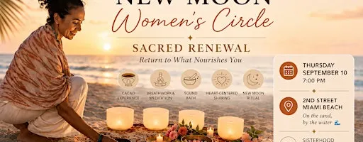 New Moon Women’s Circle: Sacred Renewal