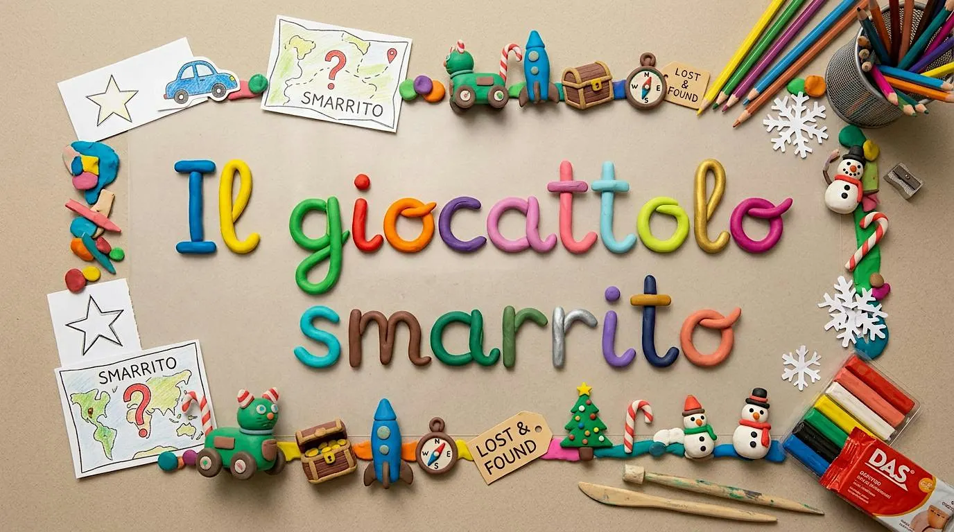 IL GIOCATTOLO SMARRITO - laboratorio creativo dagli 6 anni in su