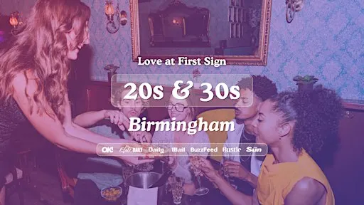 Birmingham Singles Night, 20s & 30s | Slug & Lettuce | Love at First Sign