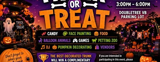 4th Annual Trunk or Treat at DoubleTree Virginia Beach