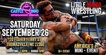 Little Mania Mini Wrestling Invades -Thomasville, NC