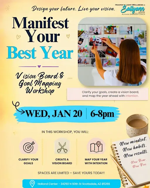 Manifest Your Best Year: Vision Board & Goal Mapping Workshop