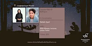 In Conversation: Nahlah Ayed with Leilani Farha