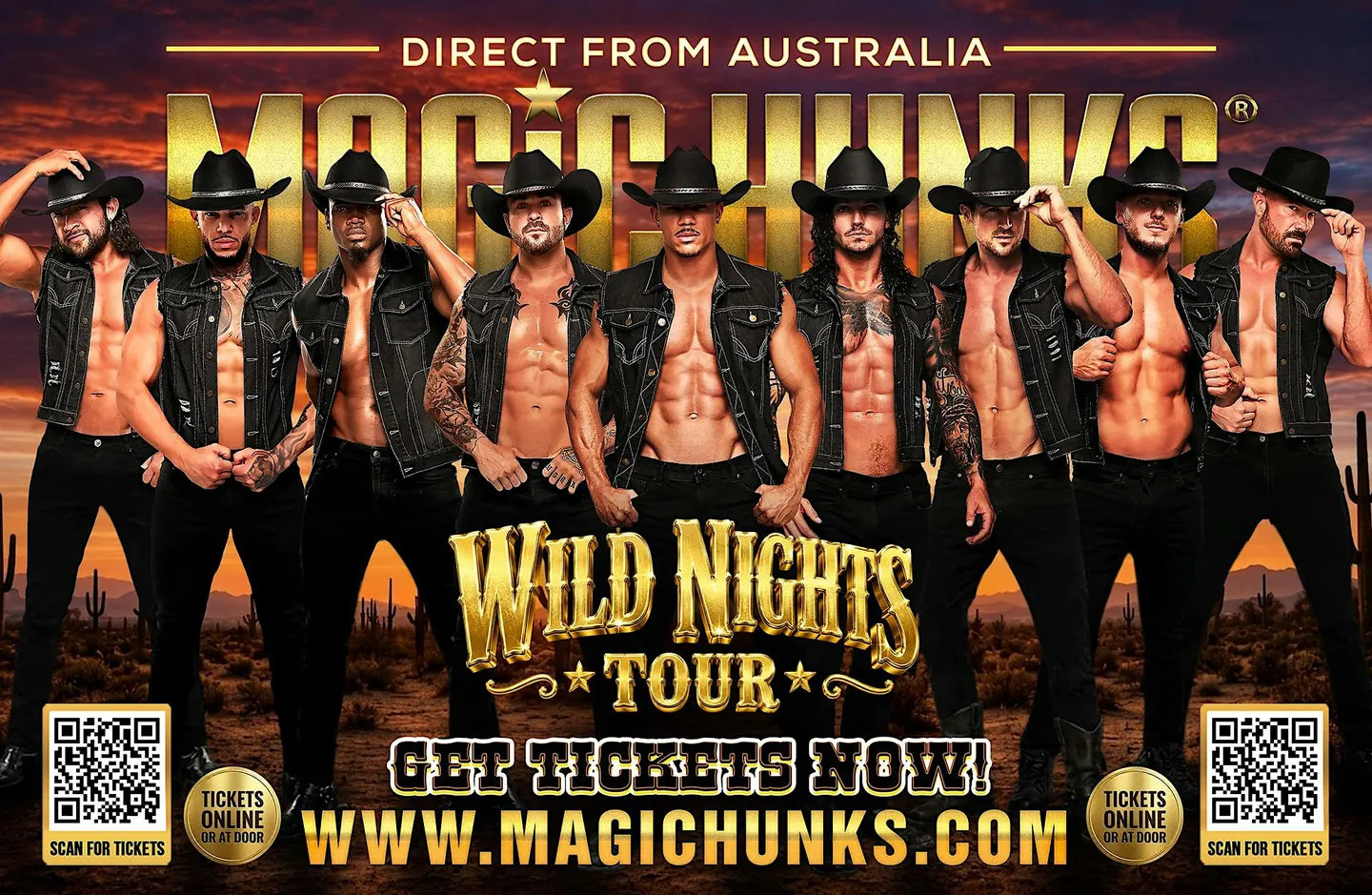 MAGIC HUNKS AUSTRALIA TAKEOVER -MILLBROOK, AL!