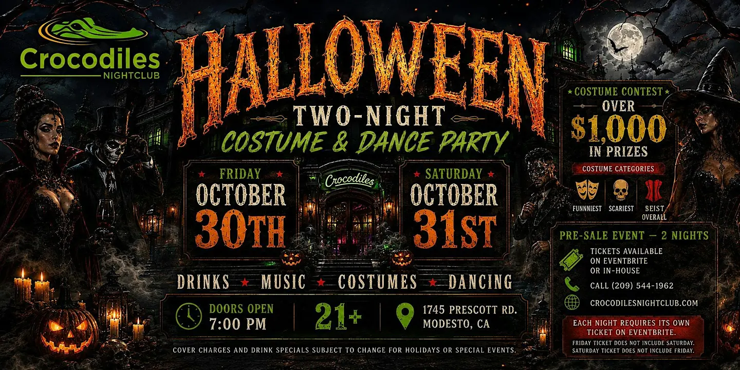 Pre-Halloween Costume and Dance Party at Crocodiles Nightclub