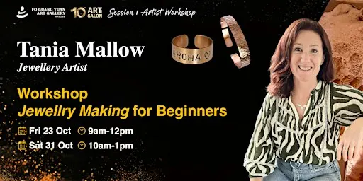 2026 Art Salon l Jewellery Workshop by Tania Mallow