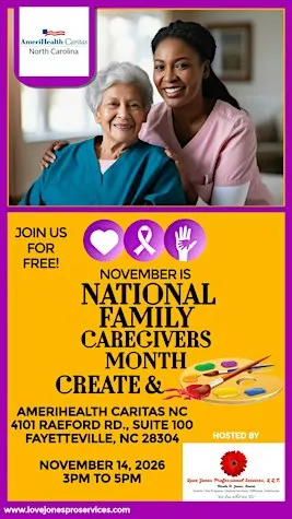 National Caregivers Month Create & Paint FREE Event