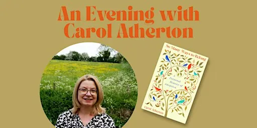 An evening with Carol Atherton