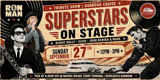 Superstars on Stage | Rock N Roll Nostalgia Tribute Show | Harbour Cruise