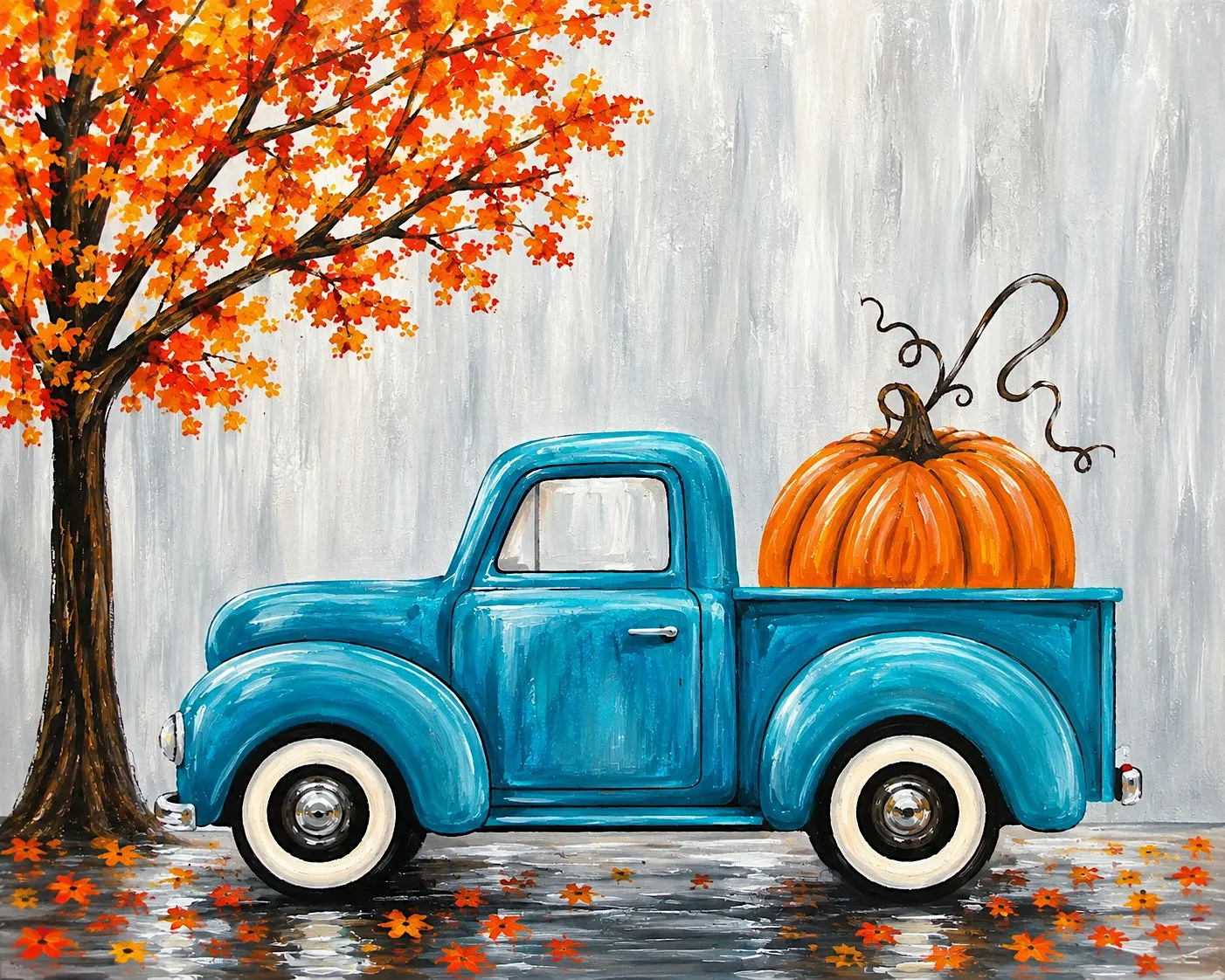 FALL TRUCK & PUMPKIN PAINT NIGHT!
