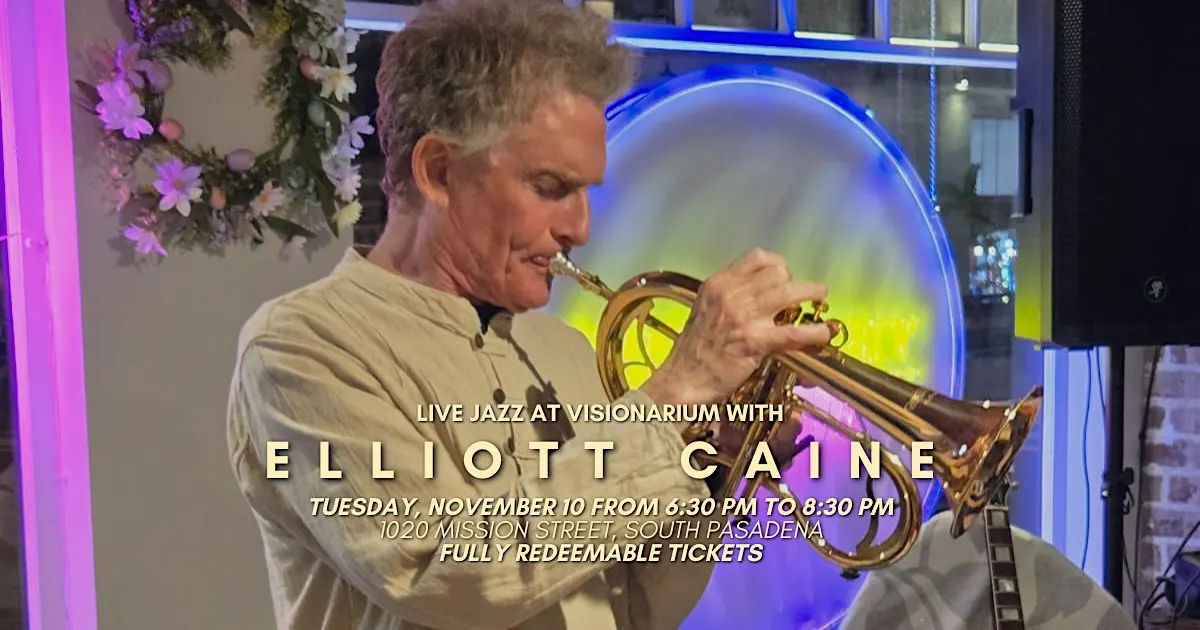 Elliott Caine Returns for Another Night of Jazz