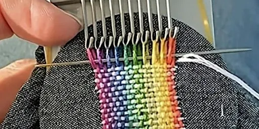 Mend and Patch with a Mini Loom