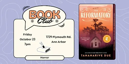 10/23: Ann Arborville Horror Book Club at Booksweet