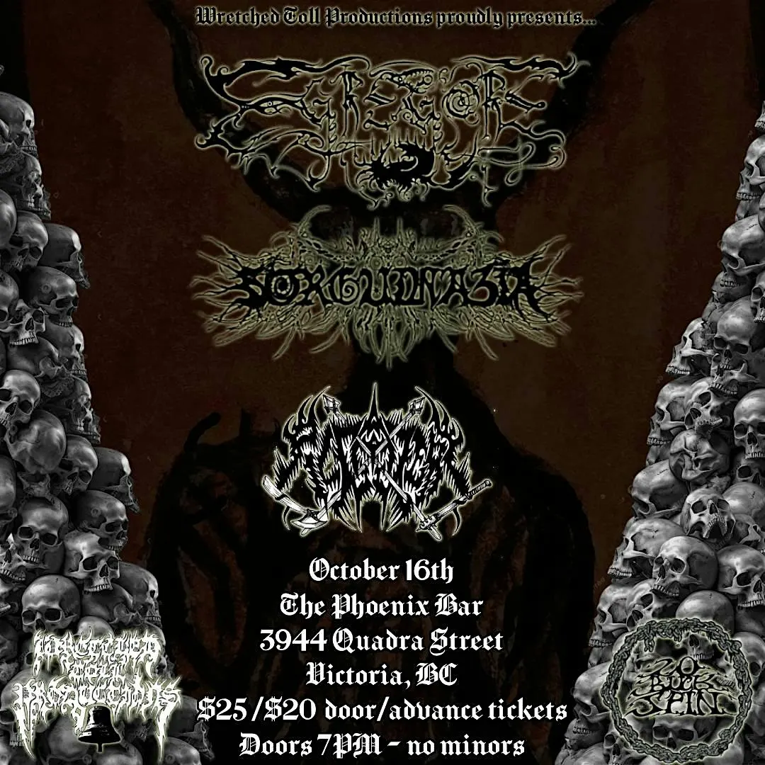 EGREGORE (VAN) / SORGUINAZIA (EDM) W/ PILLAGERY AT THE PHOENIX