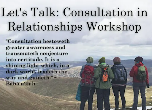 Let’s Talk: Consultation in Relationships Workshop-POSTPONED TO EARLY 2027