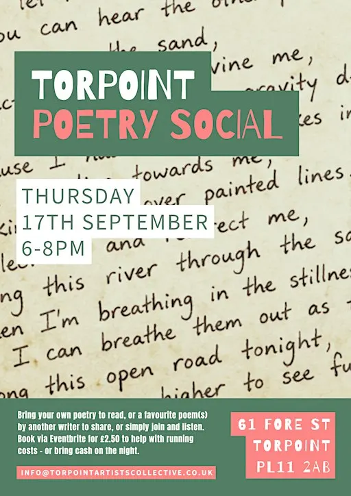 Torpoint Poetry Social (September)
